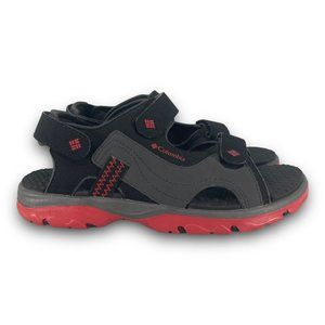 Columbia Castlerock Supreme Sandals BY4567-013 Omni Grip Black Youth 6 Women 7